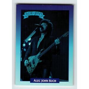 Bon Jovi Alec John Such 1991 RockCards Brockum #261